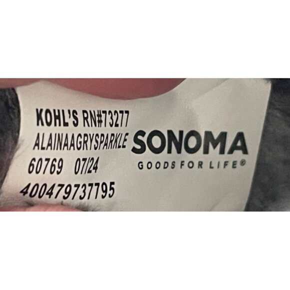 Sonoma Goods For Life Alainaa Size 6 girls winter boots Gray Faux Fur-Lined - Picture 6 of 8